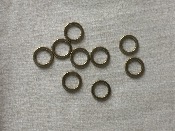 Petits anneaux bronze
