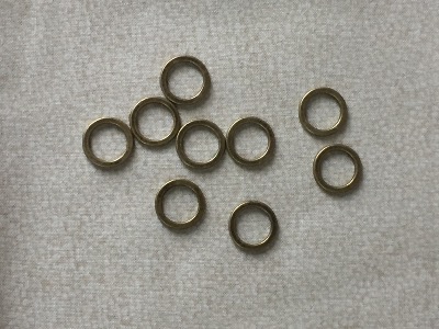 Petits anneaux bronze